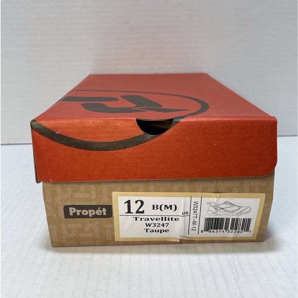 NEW Propet Women’s TravelLite Walking Sneakers Taupe Size 12 M (W3247) - Picture 14 of 15